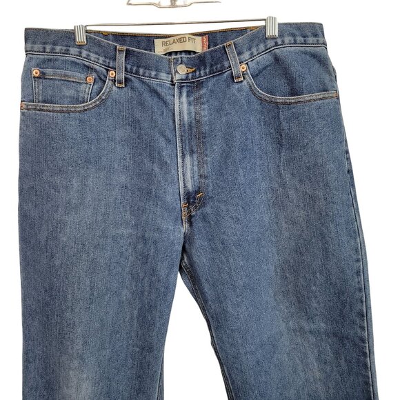Levis 550 Mens 38x29 Jeans Relaxed Fit Denim Classic Straight Leg Durable Casual - Picture 4 of 14